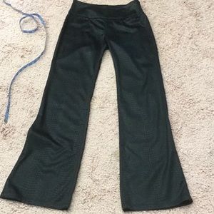 Bebe Black Faux Snake Pants 4